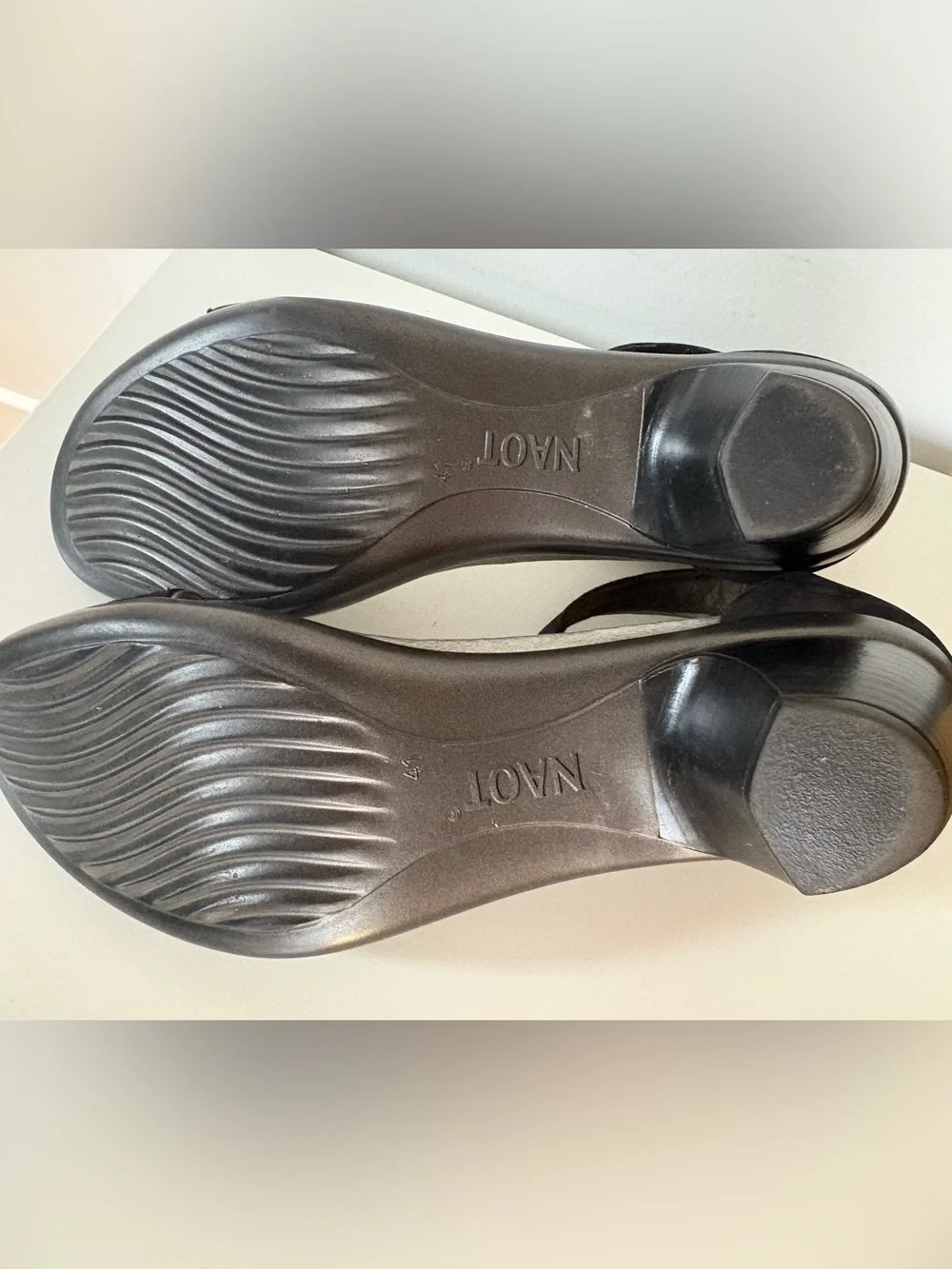 NAOT Women's Ankle-Strap Progress Low Heel Sandals Size 41
